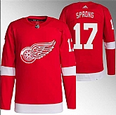 Men's Detroit Red Wings #17 Daniel Sprong Red Stitched Jersey Dzhi,baseball caps,new era cap wholesale,wholesale hats